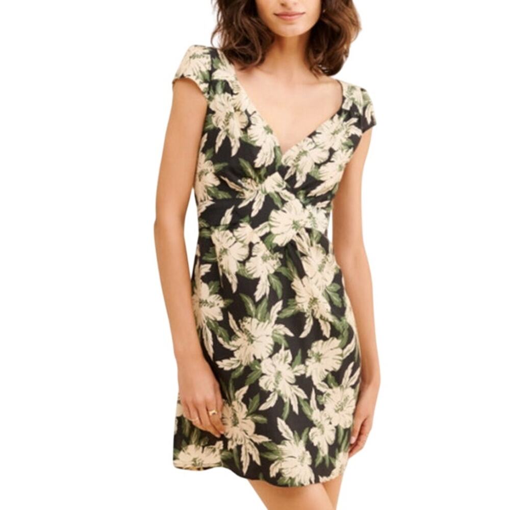 Rixo Alexandra Floral Mini Dress Size 2X/US14